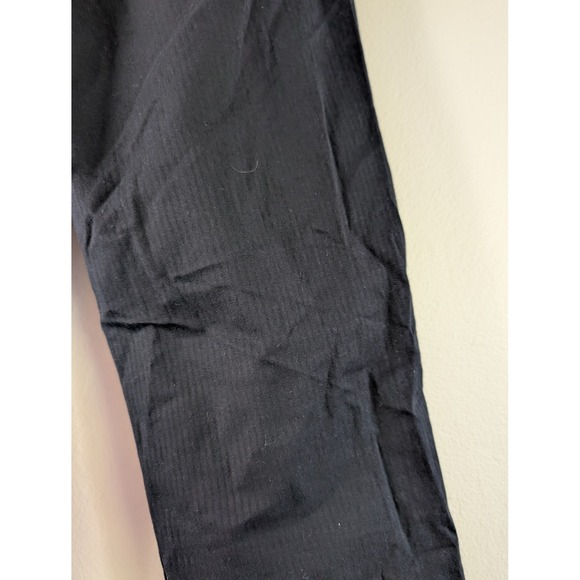 Lee Black Tapered Leg Mid Rise Pants Regular Fit Ultra Lux Comfort Size 10 - Picture 9 of 10